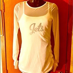 NWT New York Jets Ladies 2 piece top by All Sport Couture